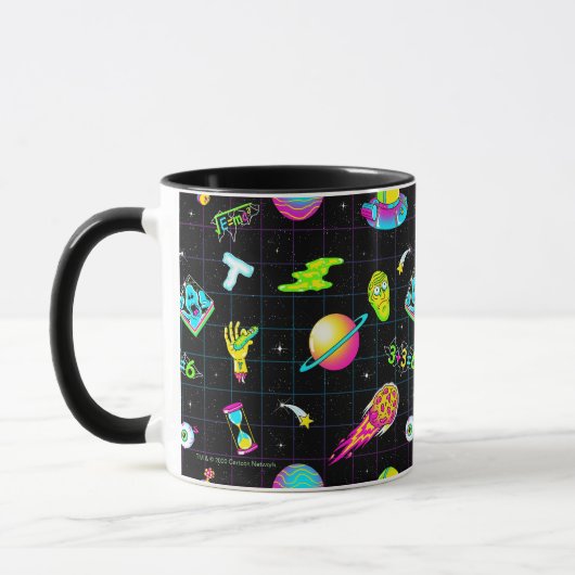 Mug RICK ET MORTY™Saison 3 de Psychedelic Motif (Gauche)
