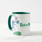 Mug RICK ET MORTY™| Saut de portail infecté (Devant gauche)
