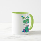 Mug RICK ET MORTY™| Secourt du portail (Devant droit)