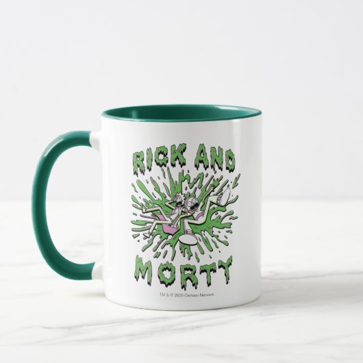 Mug RICK ET MORTY™| Tomber Dans La Tva Acide (Gauche)