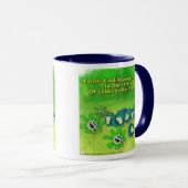 Mug Rick London Border Collie Fleur Comique Funny (Devant droit)