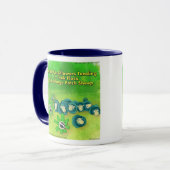 Mug Rick London Border Collie Fleur Comique Funny (Devant gauche)