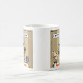 Mug Rick London Cartoons Descartes Clock Comique (Centre)