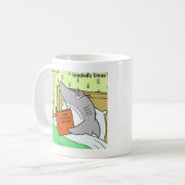 Mug Rick London Cartoons Funny Shark (Devant gauche)