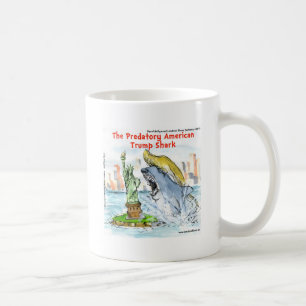 Mug Rick London Drôle Trump Requin