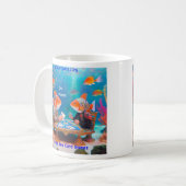 Mug Rick London Fish Jouer "Go Fish" Carte Game Comic (Devant gauche)