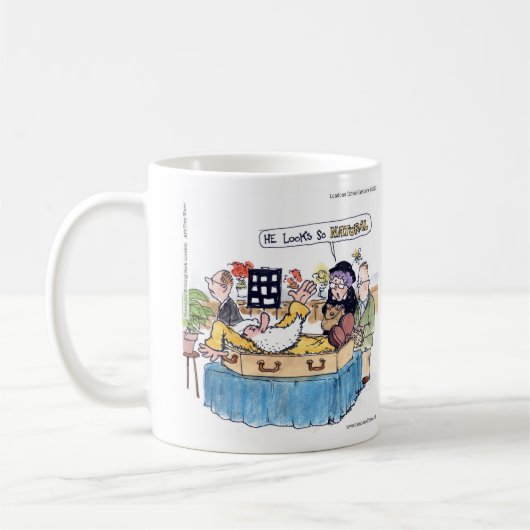 Mug Rick London Funky So Natural Old Hippie Funeral (Gauche)