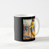 Mug Rick London Hilarious Duct Taped Banana Comic (Devant droit)