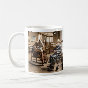 Mug Rick London Retraité Far Side Vache Aime Se Vanter