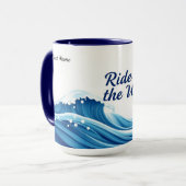 Mug Ride Wave Quote (Devant gauche)