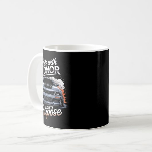 Mug Ride With Honor Car Lover (Devant gauche)