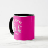 Mug Ride With Me Custom Name (Devant gauche)