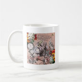 Mug rideau d'alice nonsense pays des merveilles (Gauche)