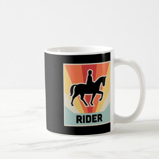 Mug Rider Vintage Équitation (Droite)
