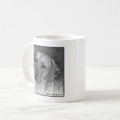 Mug Ridgeback Dog Art par Glenda S. Harlan (Devant gauche)