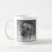 Mug Ridgeback Dog Art par Glenda S. Harlan (Gauche)