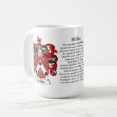 Mug Ridley, l'origine, la signification et la crête (Devant gauche)