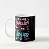 Mug Rien de mignon plus doux que Jésus foi chrétienne  (Gauche)