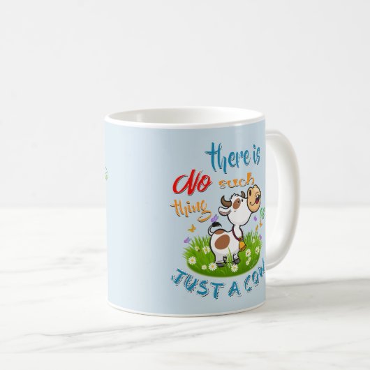 Mug Rien de tel qu'une vache (Devant droit)