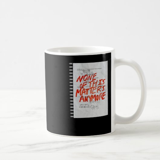 Mug Rien De Tout Cela N'Est Plus - Sticker Math Homewo (Droite)