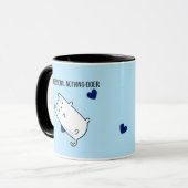 Mug Rien-Faire Professionnel | Café Drôle de Mini Chie (Devant gauche)