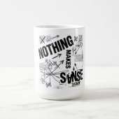Mug RIEN N'A DE SENS | Statement Anti Design Brutalist (Centre)