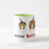 Mug Rien n'aboutent des beagles (Centre)