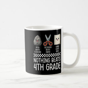 Mug Rien Ne bat la 4e année Drôle Retourner à l'école