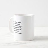 Mug Rien ne peut aider une mauvaise attitude - Thomas  (Devant gauche)