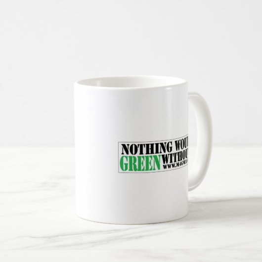 Mug Rien ne serait vert sans CO2 (Devant droit)