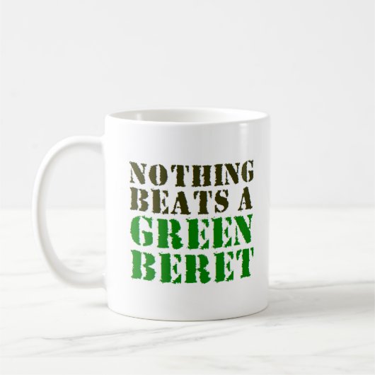 Mug rien ne vaut un béret vert (Gauche)