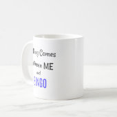 Mug Rien ne vient entre moi et BINGO (Devant gauche)