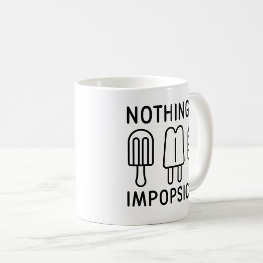 Mug Rien N'Est Impopsicle (Devant droit)