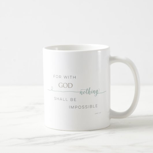 Mug Rien N'Est Impossible (Droite)