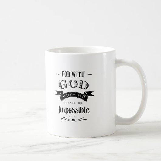 Mug Rien N'Est Impossible (Droite)