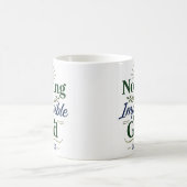 Mug Rien n'est impossible avec Dieu Citation de verset (Centre)
