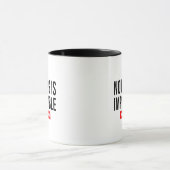 Mug Rien n'est impossible Matthieu 19:26 (Centre)