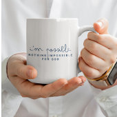 Mug Rien n'est impossible pour DIEU-IM POSSIBLE
