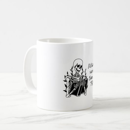 Mug Rien n'est plus effrayant que mon TBR (Devant gauche)