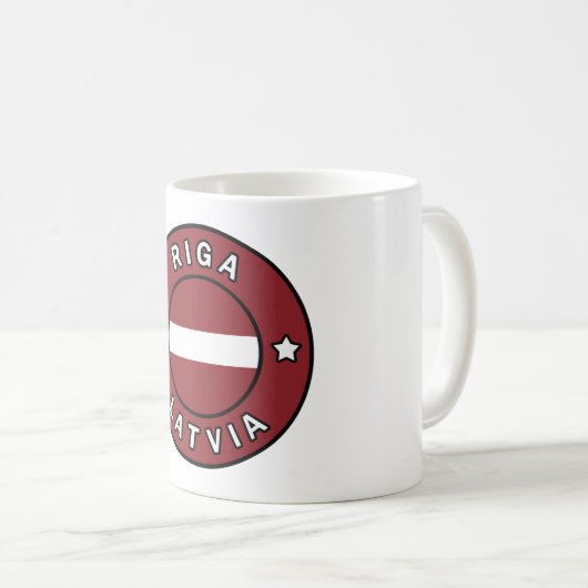 Mug Riga Lettonie (Devant droit)