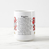 Mug Riggins, l'origine, la signification et la crête (Centre)