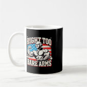 Mug Right To Bare Arms George Washington Bodybuilder G (Gauche)