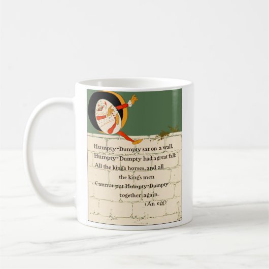 Mug Rime de Humpty Dumpty (Gauche)