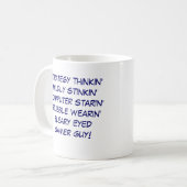 Mug rime de type de gamer (Devant gauche)