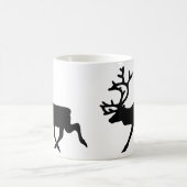 Mug Rinder noir / Silhouette caribou (Centre)