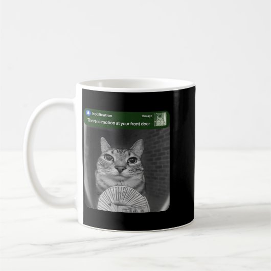 Mug Ring Cat With Motion Meme  (Gauche)