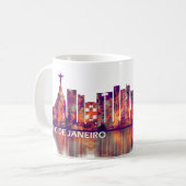 Mug Rio de Janeiro Brazil Skyline (Devant gauche)