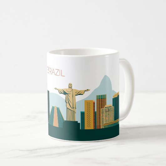Mug Rio De Janeiro, Brésil (Devant droit)