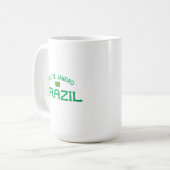 Mug Rio de Janeiro Brésil en détresse (Devant gauche)