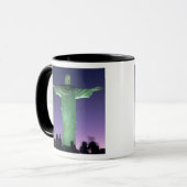 Mug Rio de Janeiro, Brésil. la statue du Christ sur (Devant gauche)